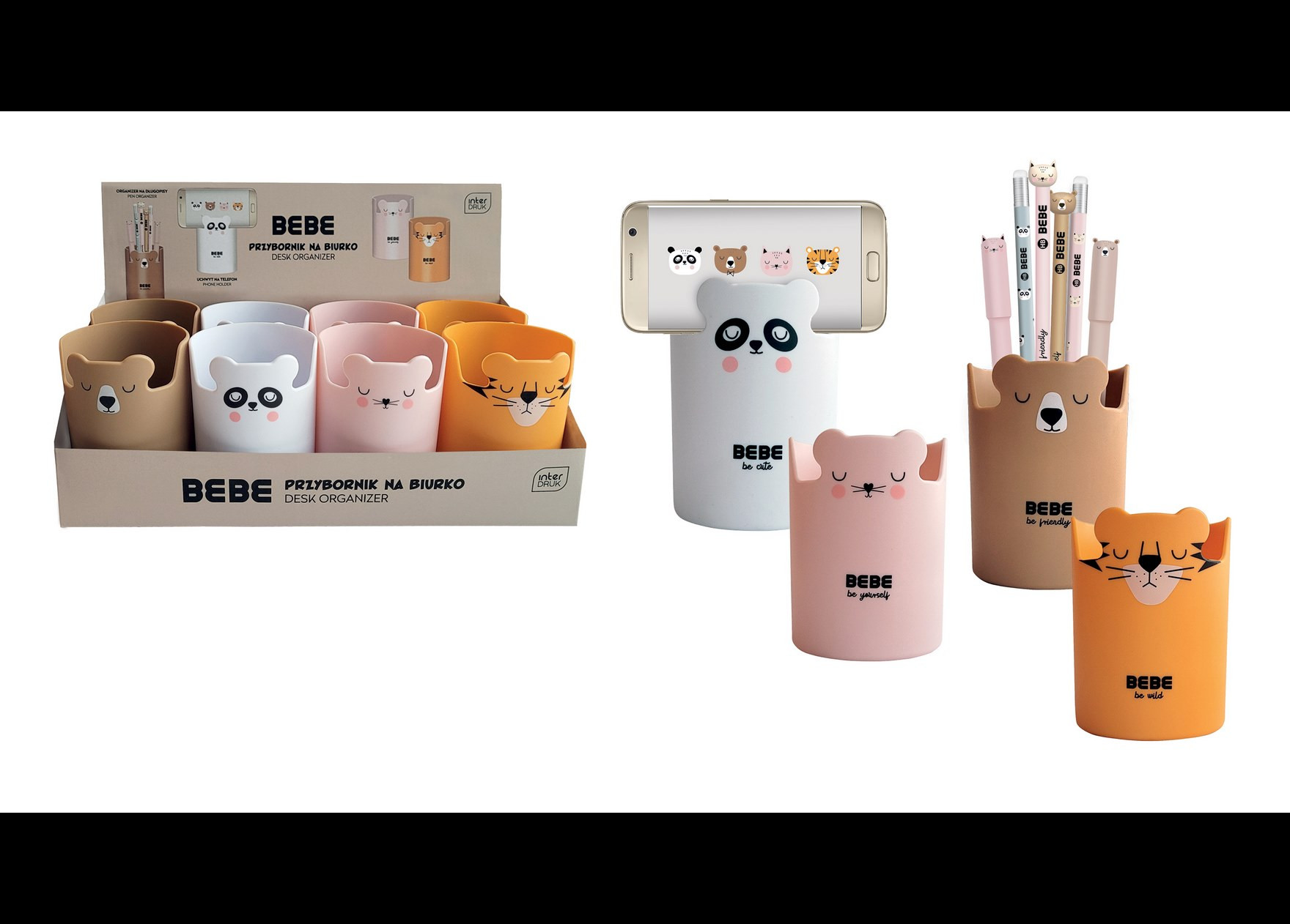 Przybornik na biurko BB Friends Interdruk